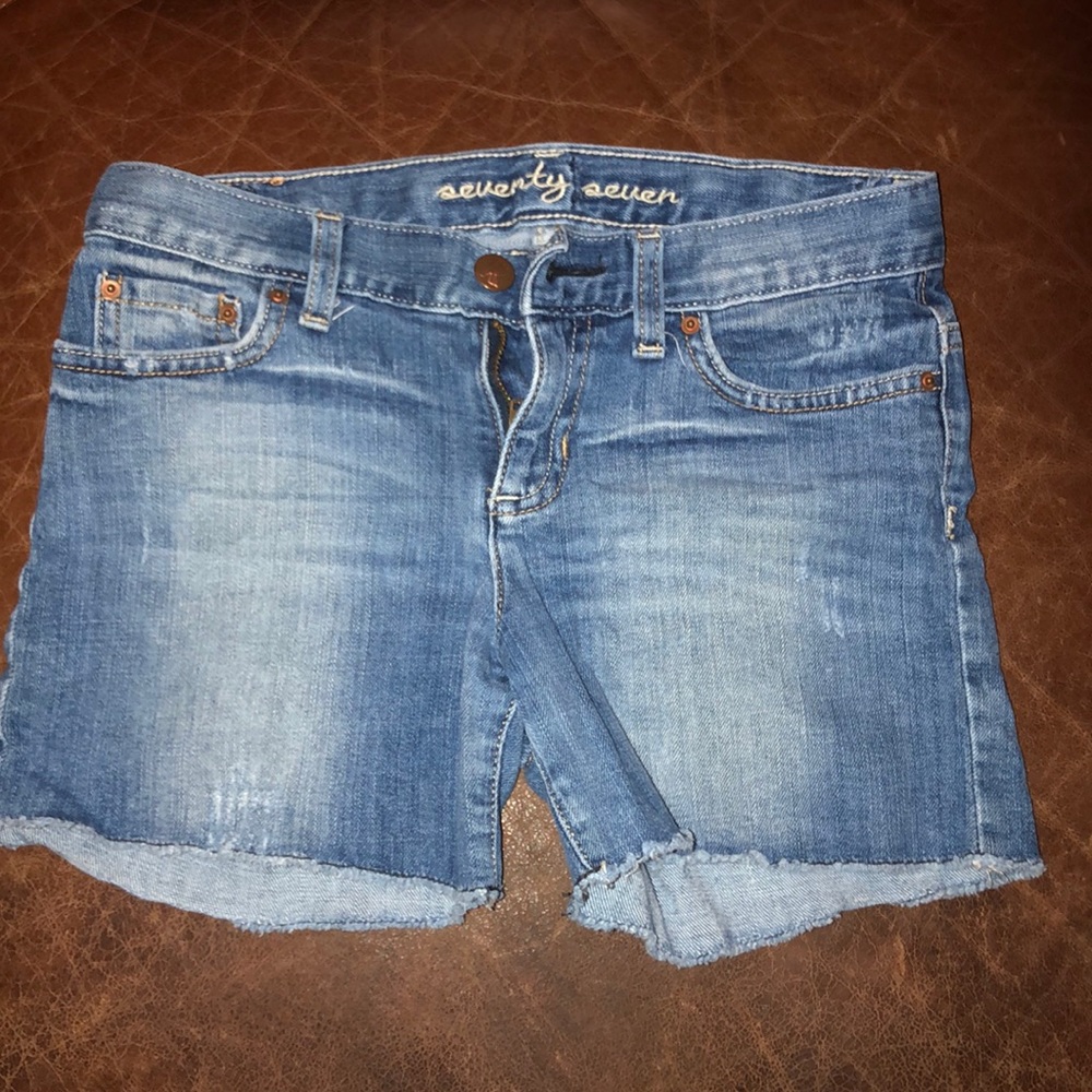 Girls jean shorts